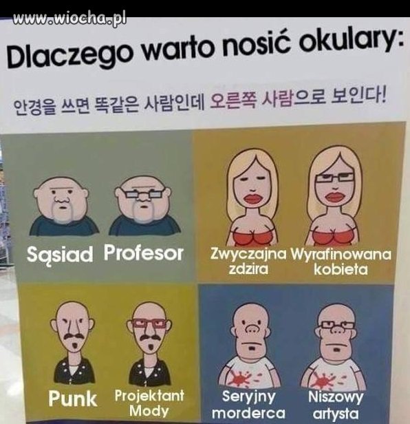Dlaczego warto nosić okulary