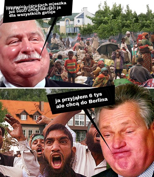 Pierwsi emigranci rozlokowani