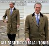 Nigel Farage spaceruje...