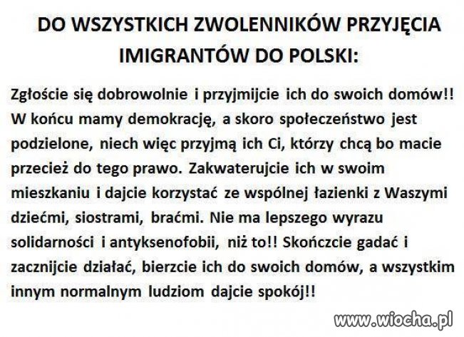 Kto chętny to brać!