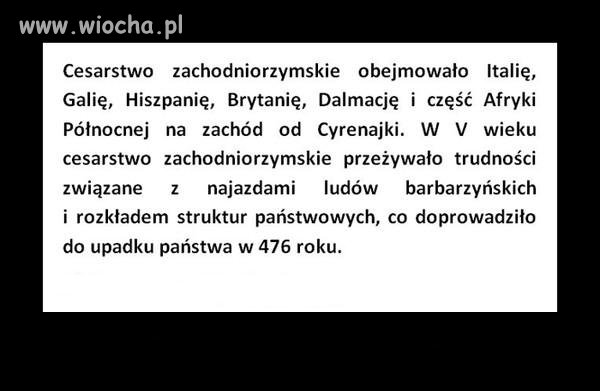 Historia lubi się powtarzać 
