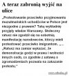 Kneblowanie społeczeństwa postępuje