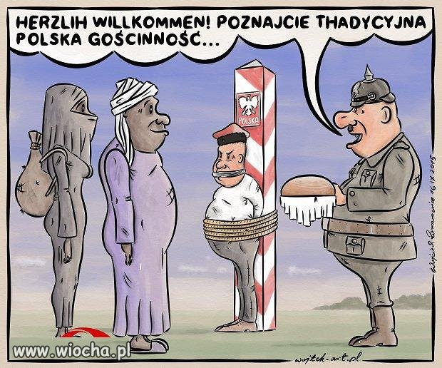 Europejska gościnność.