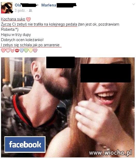 Polska młodzież i składanie życzeń. 