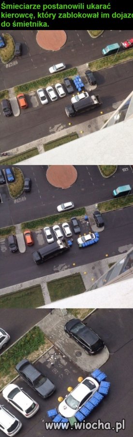 Kara od śmieciarzy