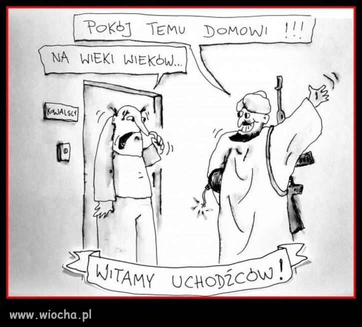 Witamy uchodźców...