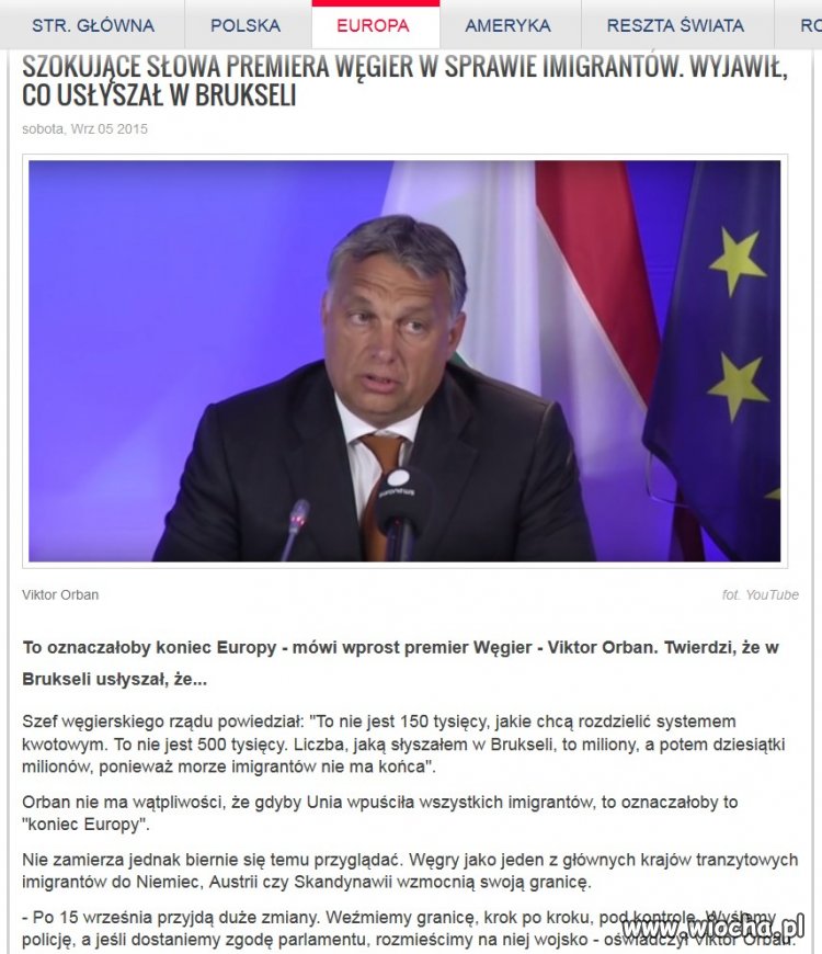 Viktor Orban zdradza plany Burkseli (to nie błąd)