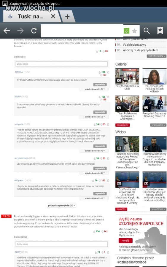 Wp manipuluje minusami za komentarze!