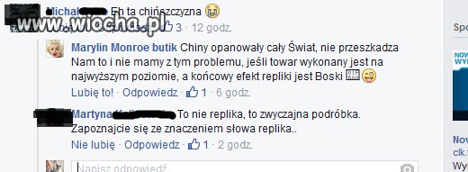 To jest replika, nie podróbka!