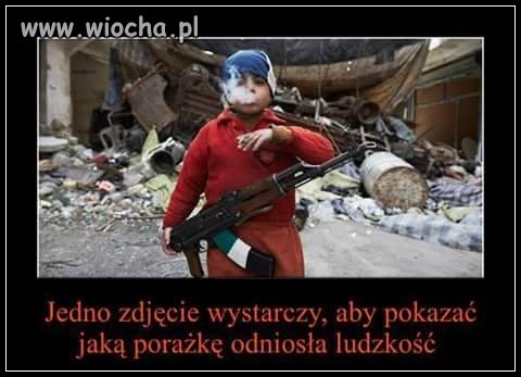 To nie porażka ludzkości!