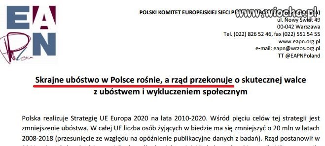 550 zł na członka rodziny? Szał! 