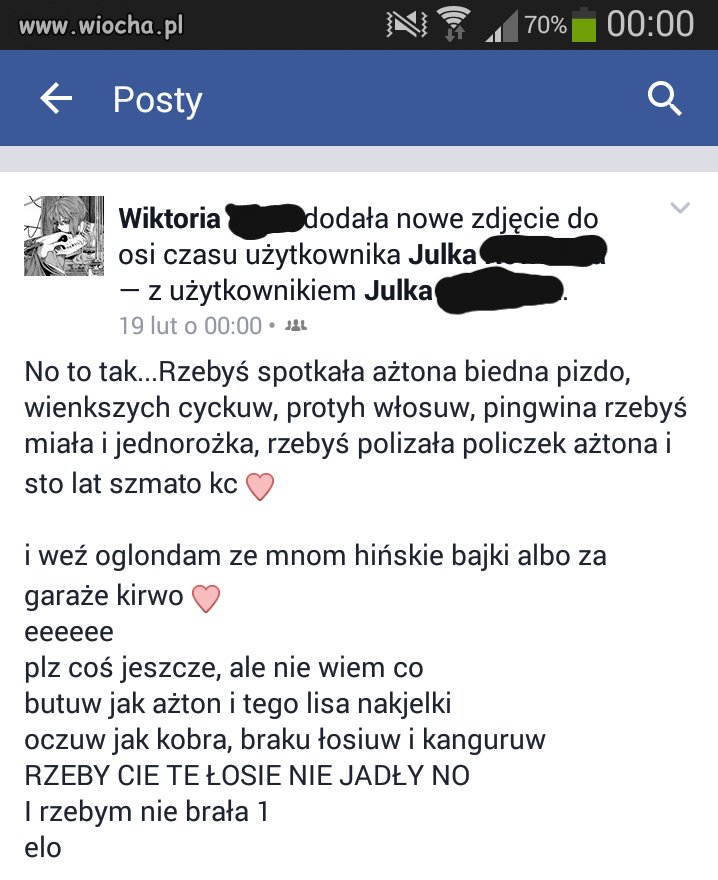 Gimba składa sobie "rzyczenia".