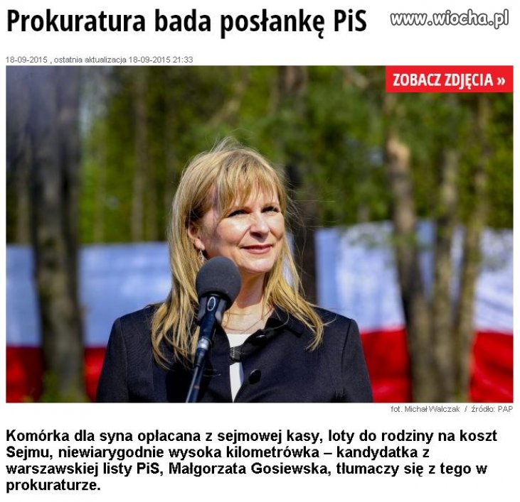 Tak to ta co latała na koszt sejmu by popijać ... 