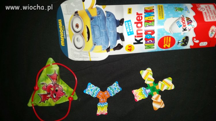 Zabawki z kinder niespodzianki
