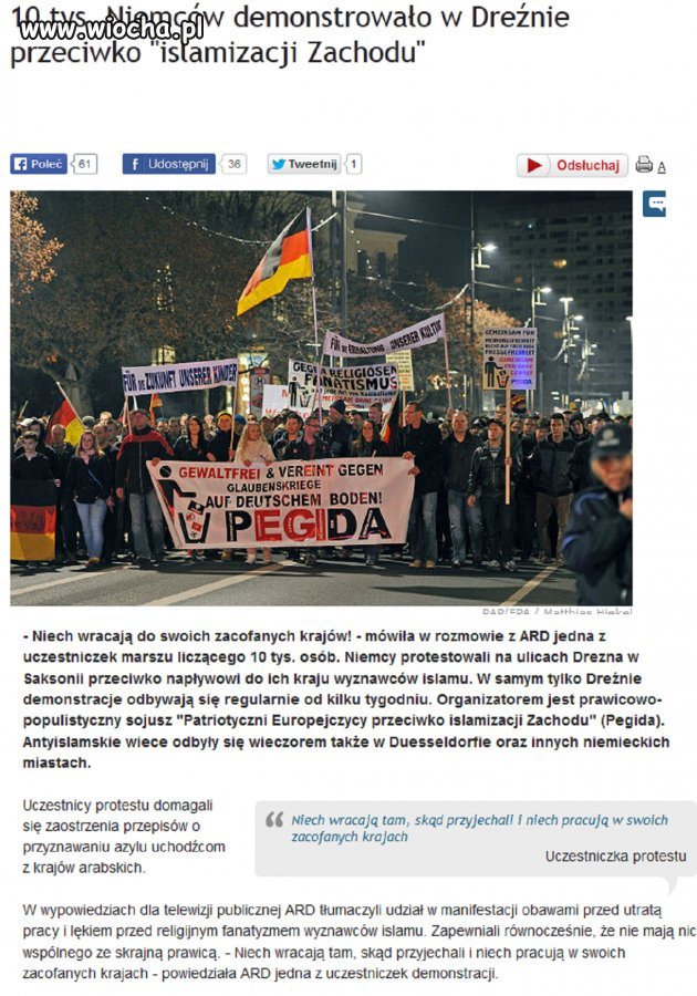 Niemcy się budzą z "MULTIKULTI"