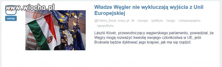 Sa kraje, które  "mają jaja"