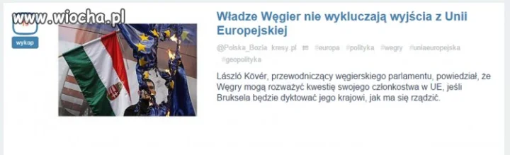 Sa kraje, które  "mają jaja"