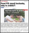 Powinien odejść z polityki po takim czymś