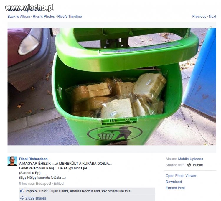 Głodni imigranci.