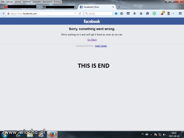 This is end