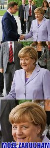 Podekscytowana Angela 