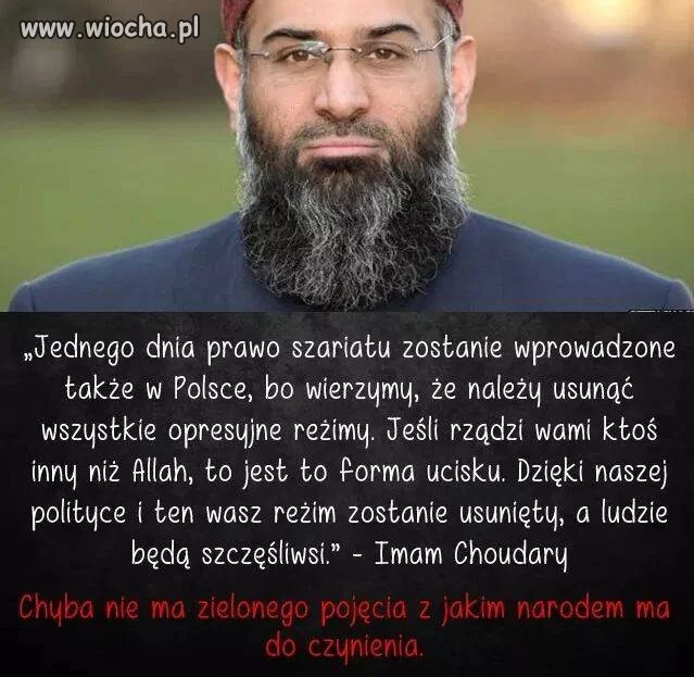 Koleś nie wiem co mówi 