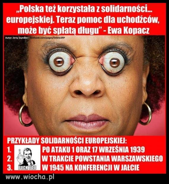 Solidarność europejska? No tak...