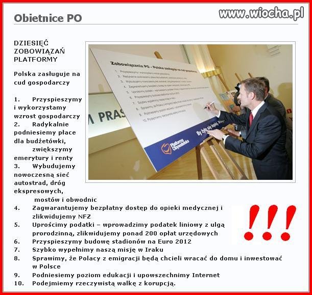 Ale to już było! I nie wróci więcej!