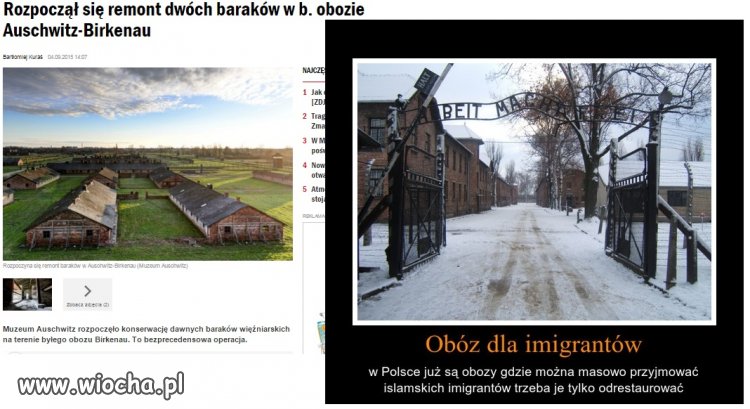 Nawet remont zaczęli 