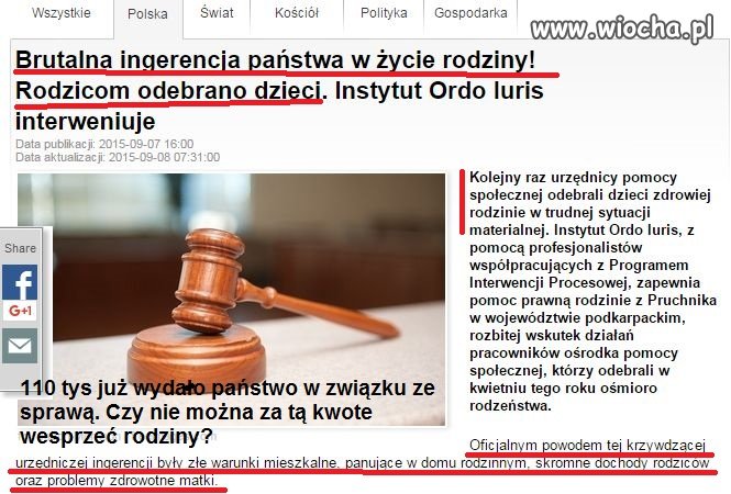 Własne problemy, a nie uchodźcy 