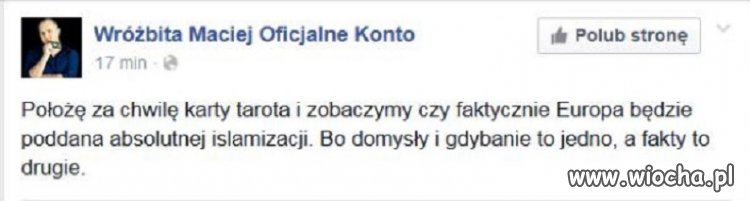 No i znalazł się wybitny specjalista