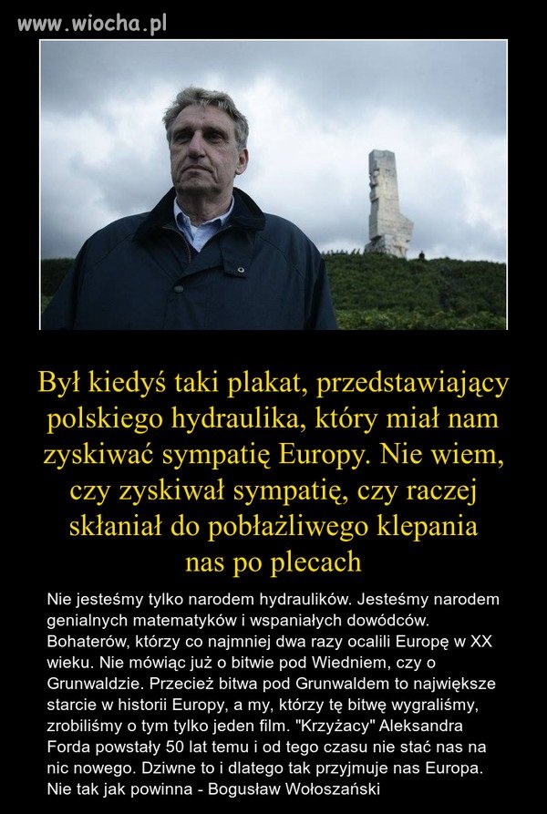Gościu dobrze mówi.