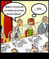 No właśnie, po lewej czy po prawej?
