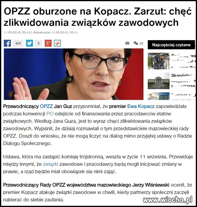 Jak tu na wiosce tak nie lubicie PO