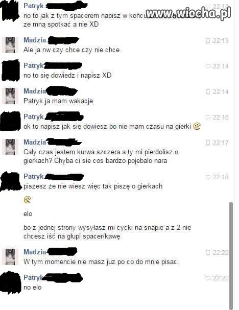 Typowa rozmowa 