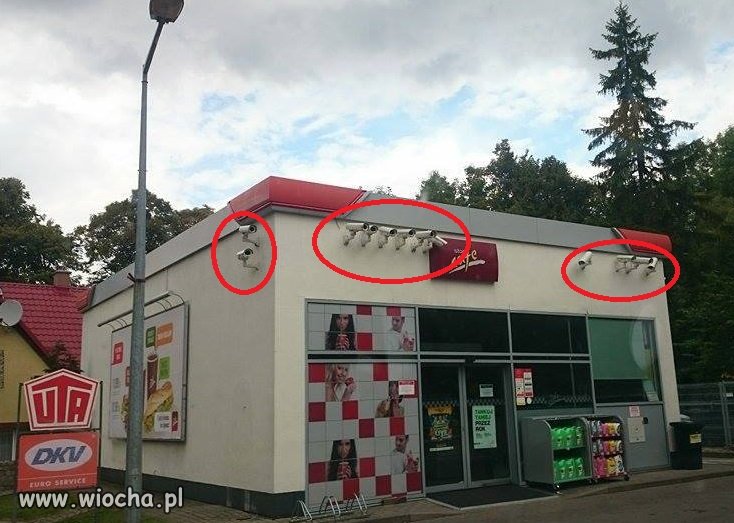 Najbardziej strzeżona stacja benzynowa w PL