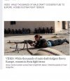 Mężczyźni uciekają do Europy a kobiety walczą.