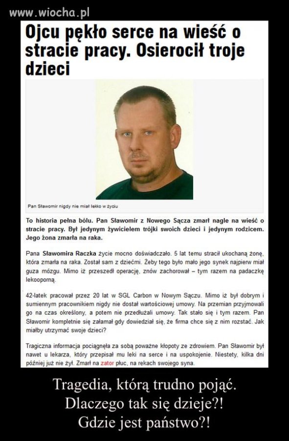 Niech Kopacz zainteresuje się problemami we własnym kraju