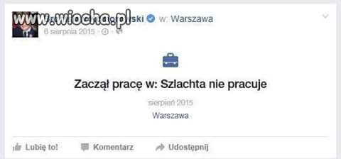 Szlachta nie pracuje
