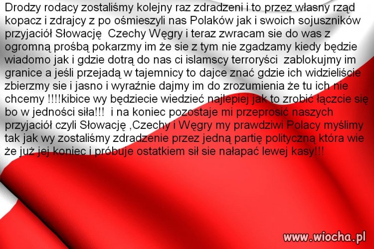 Znowu nas zdradzili 