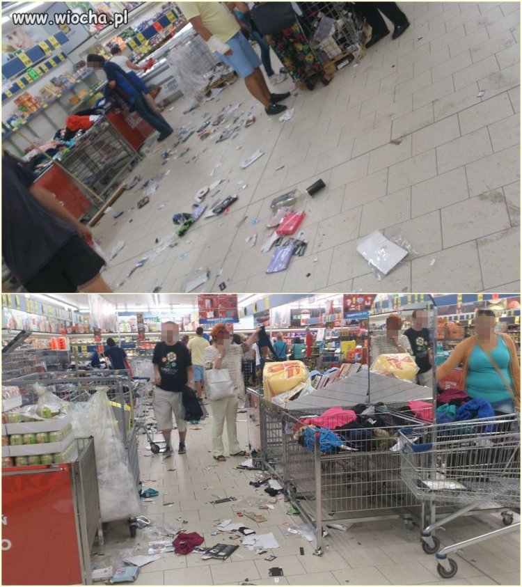 Wyprzedaż w Lidlu 