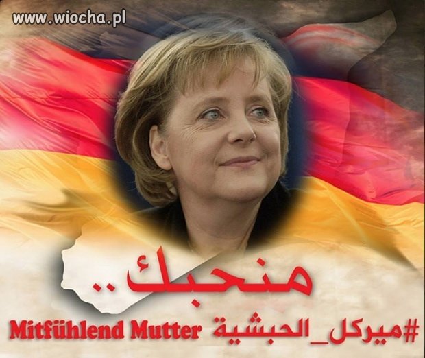 "Współczująca matka" Tak "azylanci" nazwali Merkel.