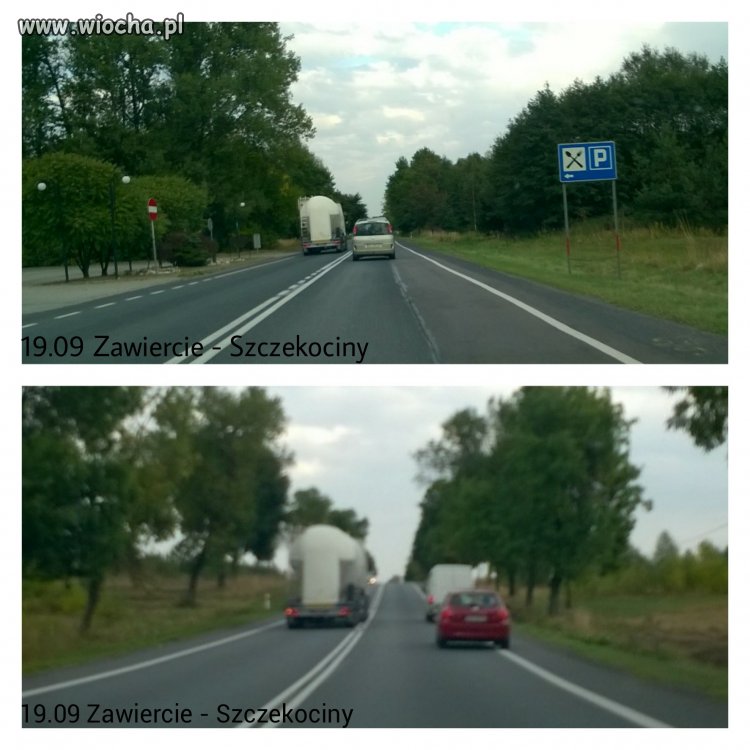 Wymuszanie, wyprzedzanie na podwójnej i pod górkę