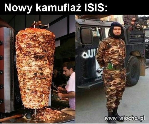 A więc stąd ten kamuflaż