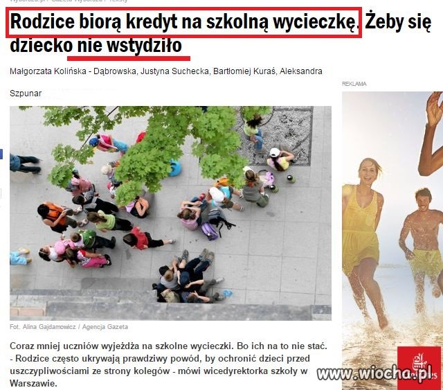 Złoty okres dla Polski - Kredyt na wyprawkę także?