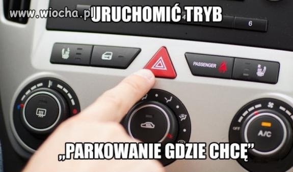 Parkowanie gdzie chce