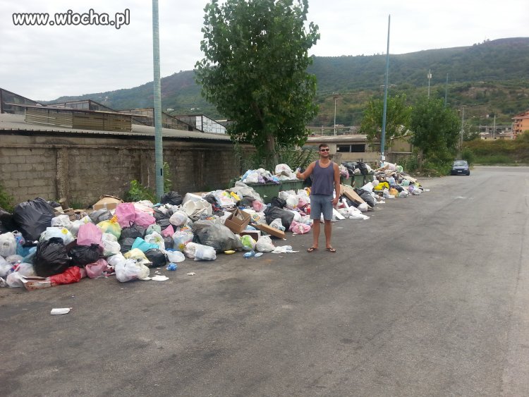 ITALIA- zdjęcie z wakacji! tak segregują śmieci! 