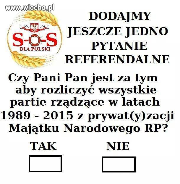Jestem za  Rozliczeniem każdej złotówki to jest hańba