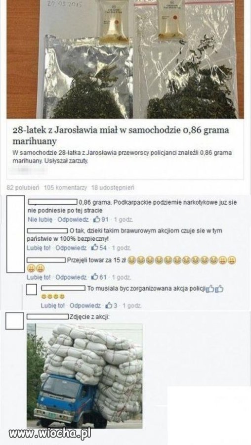 Brawurowa akcja policji.