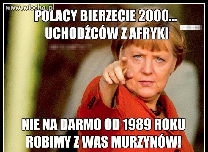 Ciocia Angela kazała, rząd jak piesek wykonuje.